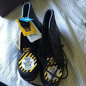 Steal toed boots